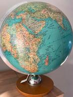 Papier machee globe  wereldbol, Huis en Inrichting, Ophalen of Verzenden, Zo goed als nieuw