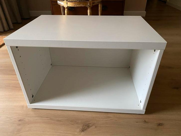 Ikea Besta kast, Huis en Inrichting, Tafels | Salontafels, Gebruikt, Minder dan 50 cm, 50 tot 100 cm, Rechthoekig, Kunststof, Ophalen