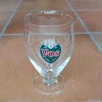 Vos bierglas op voet - anno 1857, Verzamelen, Ophalen of Verzenden, Zo goed als nieuw, Glas of Glazen