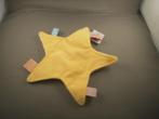 zwitsal knisper ster doekje geel/wit noppen velours labels, Ophalen of Verzenden, Zo goed als nieuw, Overige typen