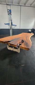 Exclusueve massieve xxxl suar tafel custom made, Vijf personen of meer, Rechthoekig, Nieuw, 200 cm of meer