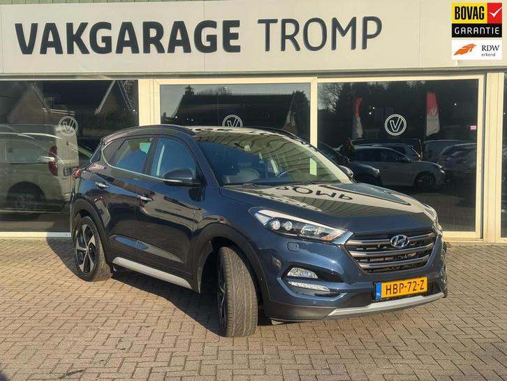 Hyundai TUCSON 1.6 T-GDi Premium 4WD | Pano | Trekhaak | Key, Auto's, Hyundai, Bedrijf, Te koop, Tucson, 4x4, ABS, Achteruitrijcamera