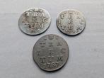 Utrecht 2 Stuiver 1786, 1787, 1789, Ophalen of Verzenden, Vóór koninkrijk, 10 cent, Zilver