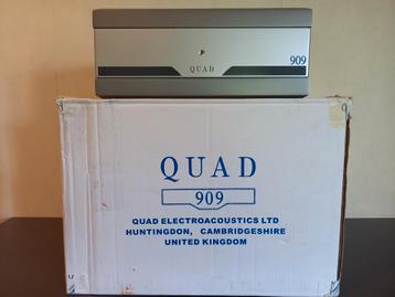 QUAD 909 POWER-AMP RINGKERNTRAFO 2 X 140 WATT 8 OHM BOXED  beschikbaar voor biedingen