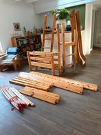 Flexa 1-persoonsbed /hoogslaper 90x200 cm met glijbaan, Kinderen en Baby's, Kinderkamer | Stapelbedden en Hoogslapers, Ophalen