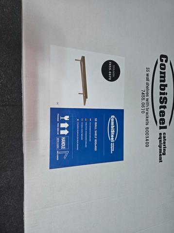 RVS Wandplank CombiSteel 800x400 beschikbaar voor biedingen