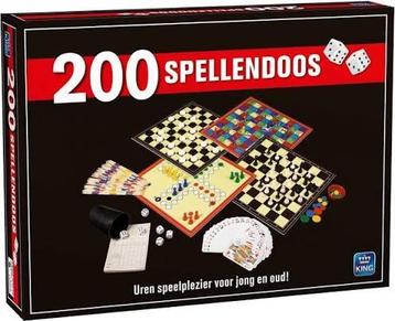 200 Spellendoos - King - Ongebruikt beschikbaar voor biedingen