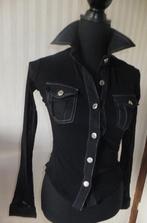 Nieuw! Super sexy transparante blouse / top in zwart 34/36, Verzenden, Zwart, Nieuw, Beauty Angel