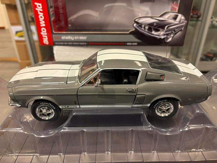 1:18 Ertl Auto World Ford Mustang Shelby GT-350 1967, Hobby en Vrije tijd, Modelauto's | 1:18, Gebruikt, Auto, ERTL, Ophalen of Verzenden
