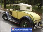 Ford Model A Cabriolet | 1931 | Route 66 Auctions, Auto's, Oldtimers, Overige carrosserieën, Zwart, Bedrijf, Handgeschakeld
