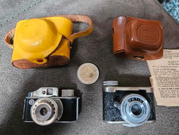 2x mini camera. Petie en Toyoca.  Mickey Mouse, spionage. beschikbaar voor biedingen
