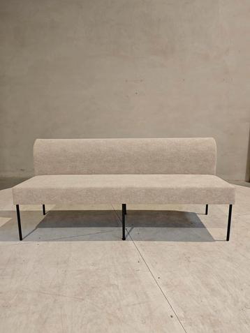 eetkamerbank eetbank beige Bodilson nieuw in verpakking beschikbaar voor biedingen