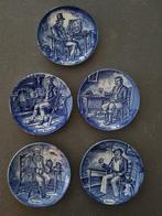 Enoch Wedgwood Tunstall 5 bordjes England, Antiek en Kunst, Ophalen of Verzenden
