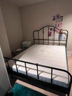ikea 160x200 bed FOR FREE, Ophalen, Wit, Tweepersoons, Zo goed als nieuw