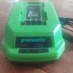 Greenworks 40V Acculader - Model 29417, Ophalen of Verzenden, Zo goed als nieuw