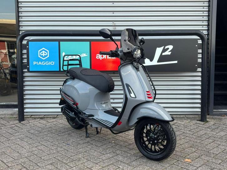 Vespa Sprint | Nardo Grey | Brom | 2020 | 1444 km, Fietsen en Brommers, Brommers | Peugeot, Zo goed als nieuw, Overige modellen