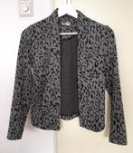Casual Clothing - Grijs vestje met print - mt xs, Verzenden, Casual Clothing, Maat 34 (XS) of kleiner, Grijs