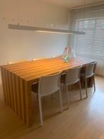 Handgemaakte tafel, Huis en Inrichting, Tafels | Eettafels, Ophalen, 200 cm of meer, 50 tot 100 cm, Zo goed als nieuw