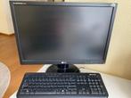 LG Flatron L222WS-BN 22" Monitor, Ophalen, Gebruikt, In hoogte verstelbaar, LG FLATRON