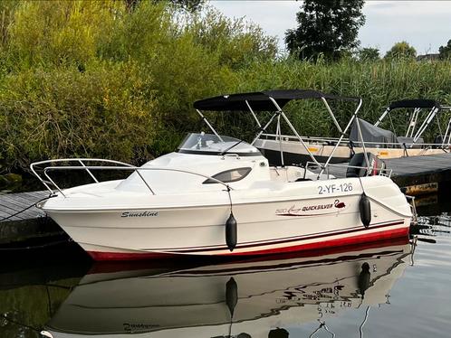 Moterboot quicksilver 520 NU 11495, Watersport en Boten, Speedboten, Zo goed als nieuw, 3 tot 6 meter, Benzine, Minder dan 70 pk