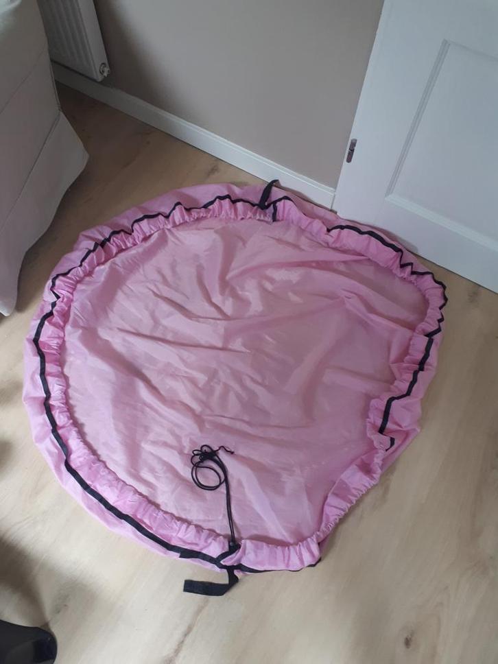 roze opbergzak voor speelgoed, Kinderen en Baby's, Speelgoed | Speelkleden, Gebruikt, Ophalen of Verzenden