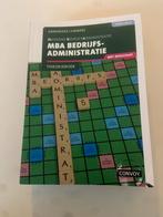 MBA Bedrijfsadministratie met resultaat, Boeken, Convoy uitgevers, Nieuw, Beta, HBO