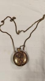 Vintage sierflesje met ketting – parfum of amuletflesje, Overige materialen, Gebruikt, Overige voorstellingen, Ophalen of Verzenden