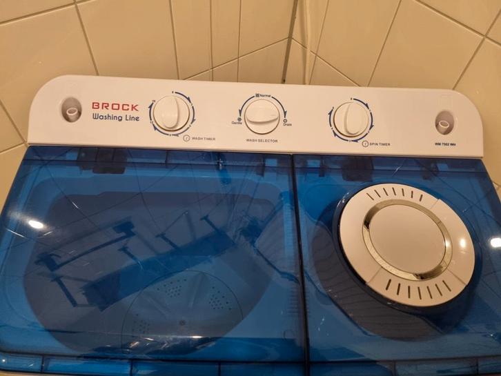 Brock XXL camping wasmachine
Dubble trommel, Witgoed en Apparatuur, Wasmachines, 85 tot 90 cm, 1200 tot 1600 toeren, Ophalen of Verzenden