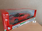 Ferrari 458 Speciale in rosso van Bburago 1:18, Hobby en Vrije tijd, Modelauto's | 1:18, Ophalen of Verzenden, Nieuw, Auto, Bburago