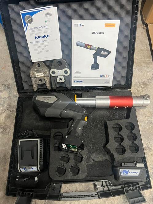 Klauke / Henco / Uponor UAP432CL Perstang / Persmachine ZGAN, Auto diversen, Autogereedschap, Zo goed als nieuw, Ophalen of Verzenden