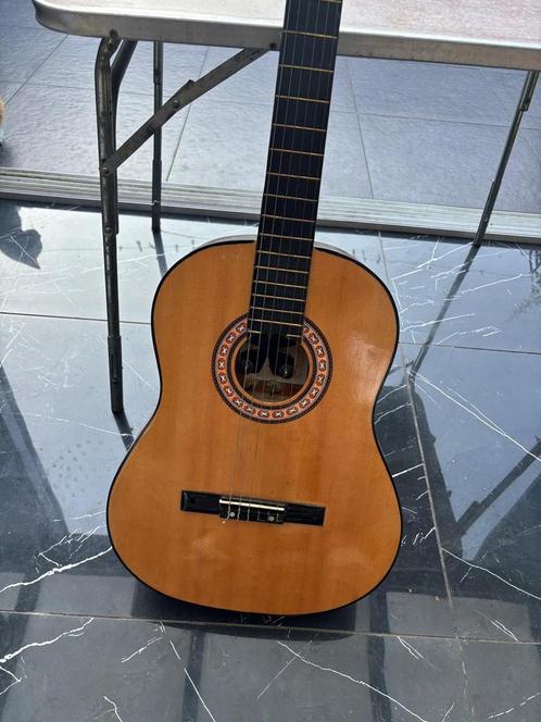 Akoestische Gitaar, Muziek en Instrumenten, Snaarinstrumenten | Gitaren | Akoestisch, Zo goed als nieuw, Klassieke of Spaanse gitaar