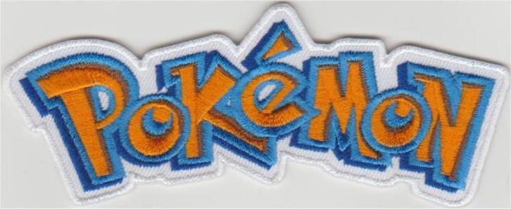 Pokemon stoffen opstrijk patch embleem, Verzamelen, Kleding en Patronen, Nieuw, Shirt, Ophalen of Verzenden