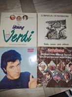 4 LP's Vinyl: Verdi, Ouwerkerk, Ferry, Kerst, Ophalen, Gebruikt, 12 inch