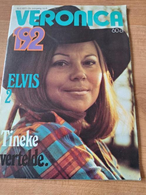 Veronica 1972 Elvis Presley Swiebertje Kees Verkerk, Boeken, Tijdschriften en Kranten, Gelezen, Muziek, Film of Tv, Verzenden