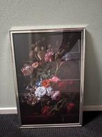 Bloemen schilderij, Minder dan 50 cm, 50 tot 75 cm, Ophalen of Verzenden, Zo goed als nieuw