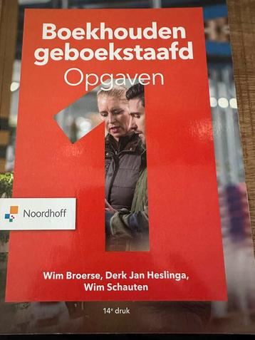 Boekhouden geboekstaafd 1 - Opgaven beschikbaar voor biedingen