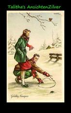 💢💢Pax Steen, Gelukkig Nieuwjaar in de sneeuw (3), Ophalen of Verzenden, 1940 tot 1960, Gelopen