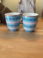 Twee Pip mokken in perfecte staat, Huis en Inrichting, Ophalen, Zo goed als nieuw, Overige stijlen, Kop(pen) en/of Schotel(s)