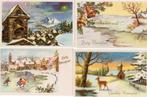 kerstkaart, Verzamelen, Ansichtkaarten | Themakaarten, Verzenden, Ongelopen, Feest(dag)