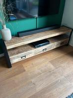 TV meubel manghout, Huis en Inrichting, Kasten | Televisiemeubels, Minder dan 100 cm, 25 tot 50 cm, Zo goed als nieuw, Ophalen