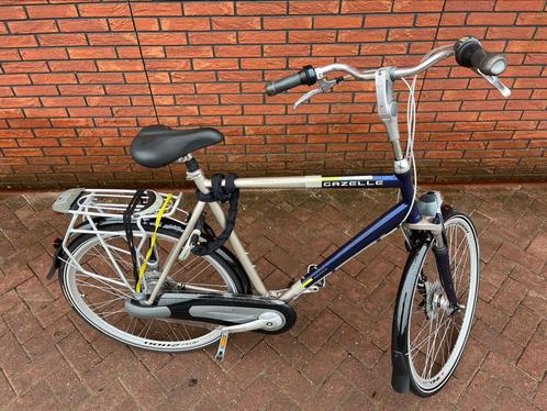 Gazelle chamonix heren maat 65, Fietsen en Brommers, Fietsen | Heren | Herenfietsen, Zo goed als nieuw, Gazelle, 61 tot 65 cm
