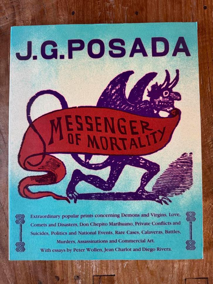 J.G. Posada - Messenger of Mortality, Boeken, Kunst en Cultuur | Beeldend, Zo goed als nieuw, Schilder- en Tekenkunst, Verzenden