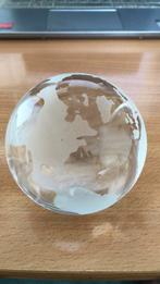 Groot glazen wereldbol press papier, Antiek en Kunst, Antiek | Glas en Kristal, Ophalen of Verzenden