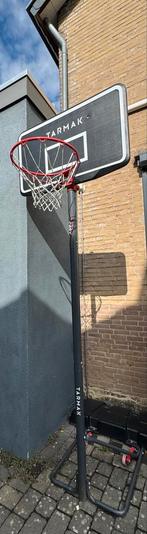 Tarmak Basketbalpaal B100 Zwart, Sport en Fitness, Basketbal, Ophalen, Zo goed als nieuw, Ring, Bord of Paal