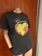 GANNI shirt met strass maat L origineel zgan, Ganni, Ophalen of Verzenden, Zo goed als nieuw, Korte mouw