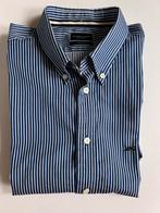 McGregor overhemd custom fit katoen blauw streep D5 XL, Nieuw, Halswijdte 43/44 (XL), Verzenden, McGregor