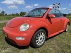 Volkswagen New Beetle Cabriolet 1.6 NIEUWE APK Stoelverwarmi, Auto's, Stof, 74 €/maand, Beetle (Kever), Cabriolet