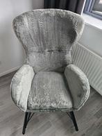 Schommelstoel grijs zwart nieuw, Ophalen, Nieuw, Metaal, Eén