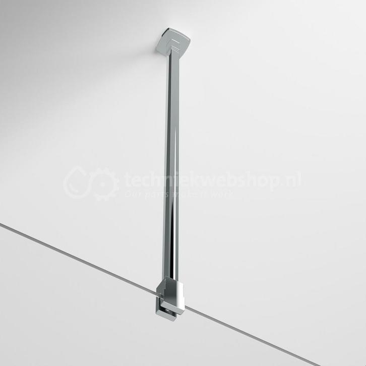 Huppe Plafondsteun Lengte 80-800mm. Chroom-look, Huis en Inrichting, Badkamer | Badtextiel en Accessoires, Nieuw, Ophalen of Verzenden