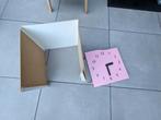 Ikea Kallax inzet clock pink, Huis en Inrichting, Woonaccessoires | Klokken, Zo goed als nieuw, Ophalen